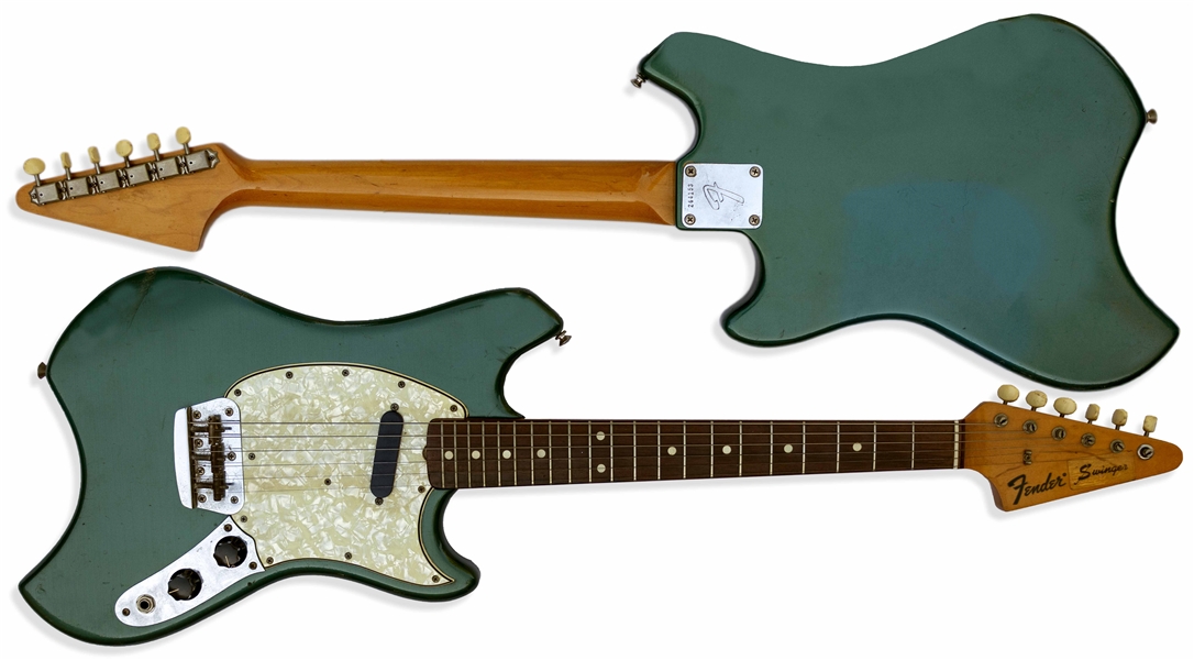The Who's John Entwistle Personally Owned Fender Swinger Guitar From 1969 -- One of the Rarest Production Guitars Ever Made, With Provenance From Sotheby's John Entwistle Estate Sale